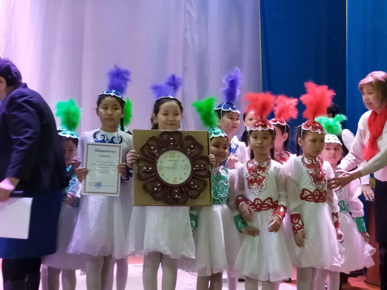 "Жұлдызды балалар"атты би байқауы