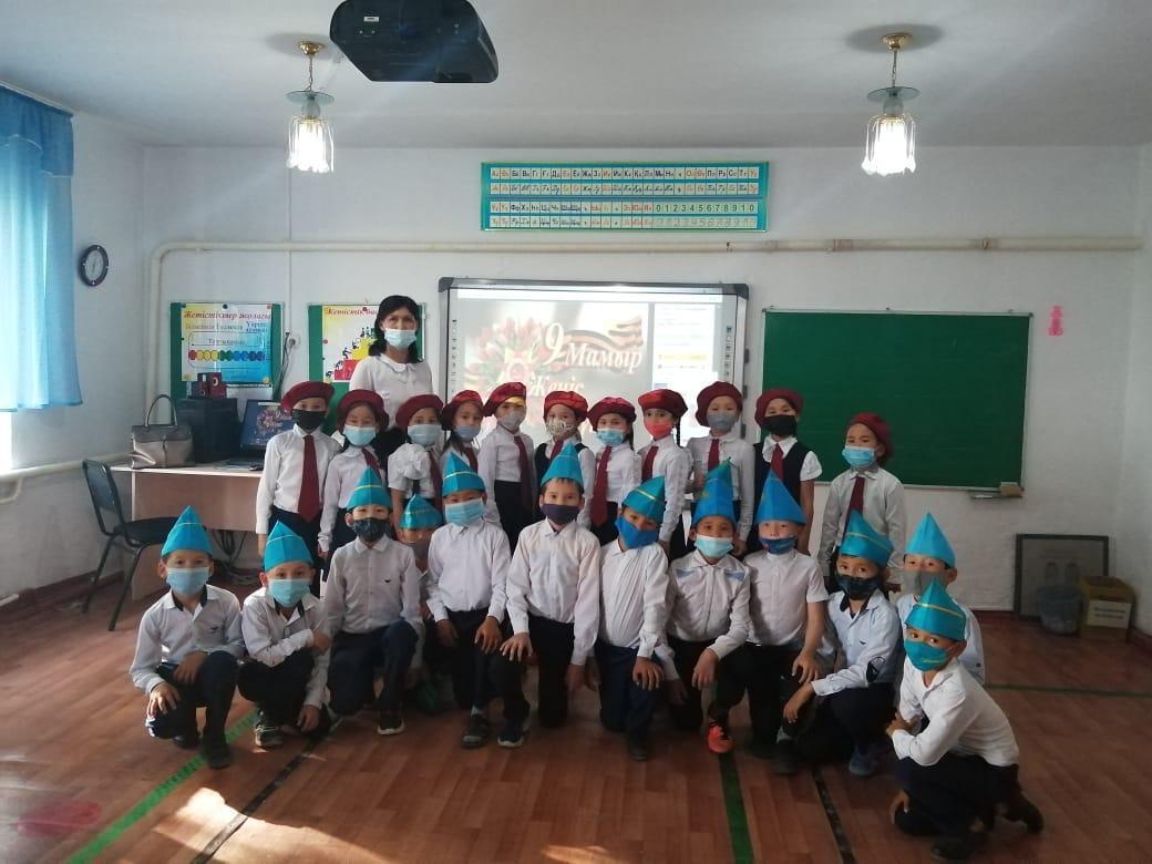 "Ұлы Жеңіске тағзым" тақырыбында ашық сабақ